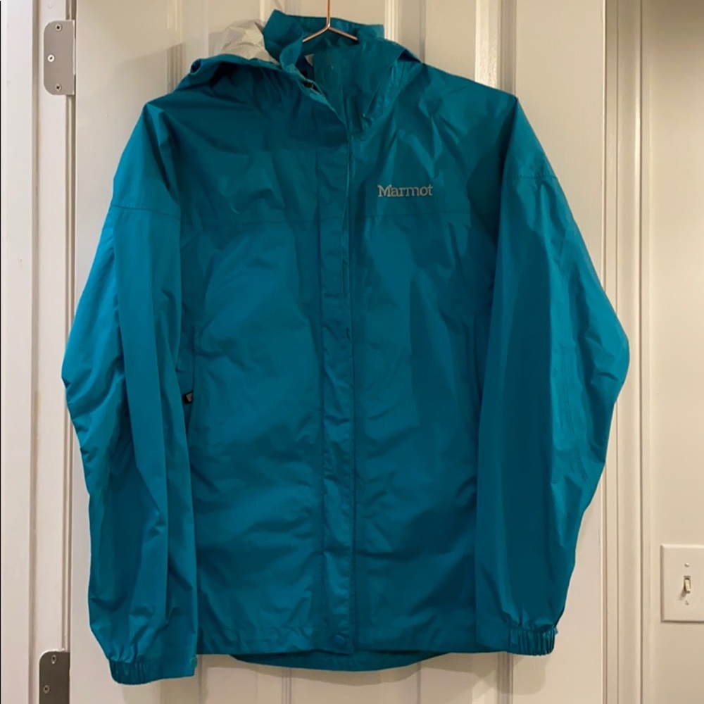 Marmot Rain Jacket S Teal